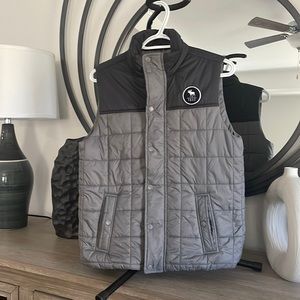 Abercrombie kids puffer vest for boys size 15-16